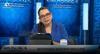 Milagros Leiva rompe su silencio tras polémica por menor del Liceo Naval: “No me van a distraer”. Captura: Panamericana TV.