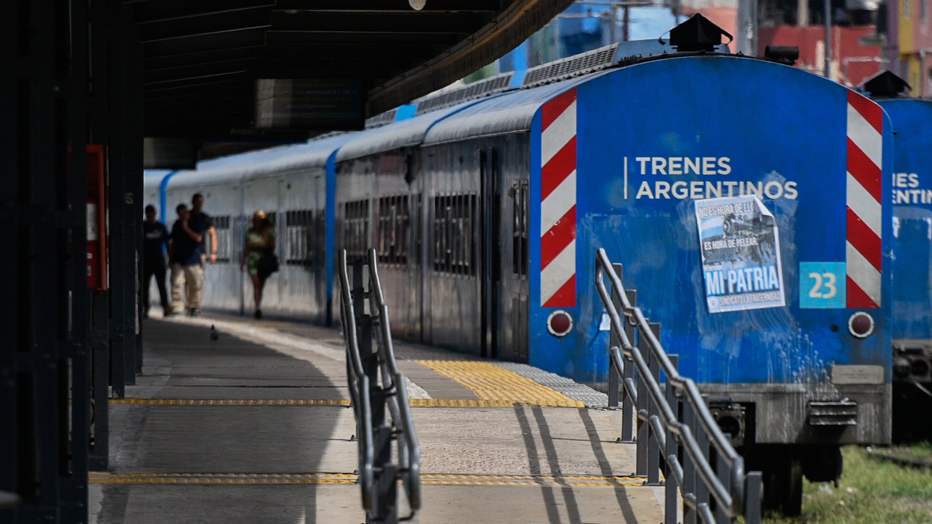 Los paros de trenes se limitarán por la aplicación del decreto 340 (Foto: Adrián Escandar)