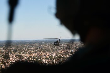 Los vuelos del Ejército Argentino