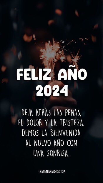 Postales e imágenes con frases motivadoras para compartir por Año Nuevo 2024