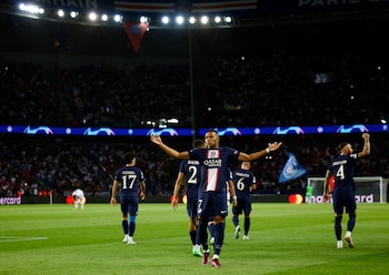 Kylian Mbappé brilló en el