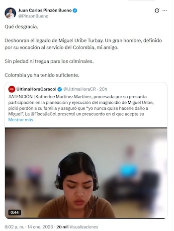 Pinzón se refirió al caso