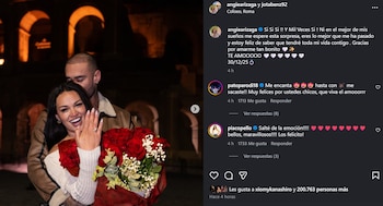 Jota Benz le pidió matrimonio