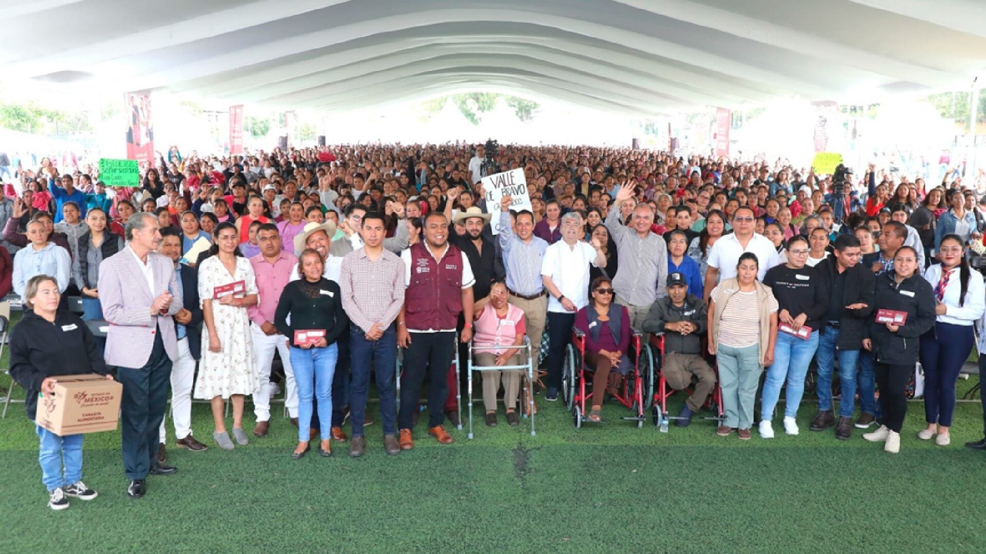 Mujeres con Bienestar otorga apoyos integrales para las nuevas beneficiadas (Gob. Edomex)