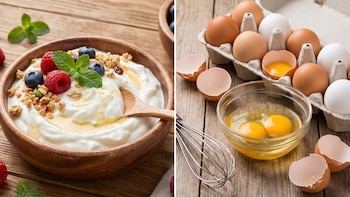 Desayuno con proteína: el duelo entre yogur griego y huevos bajo la lupa científica