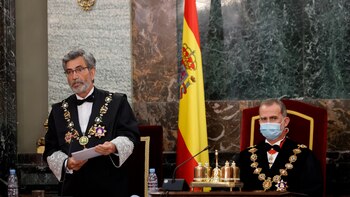 El presidente del Poder Judicial carga contra “la lucha partidista” que tiene bloqueada la renovación del Consejo