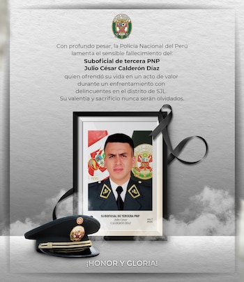 PNP extiende condolencias a la