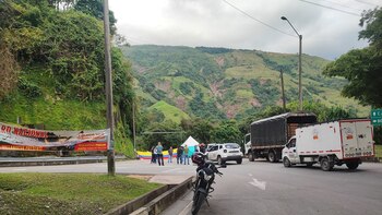 Cierre vial por paro Arrocero