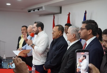 Jorge Cálix aseguró que la reunión realizada en el CCEPL tuvo como objetivo socializar propuestas y no aprobar un texto final. (FOTO: Hondudiario)