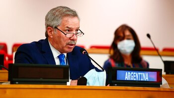 Felipe Solá, en su discurso