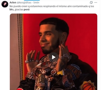 BTS llega por primera vez