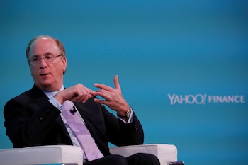 Larry Fink, CEO of BlackRock,