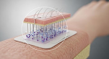 La piel actúa como un