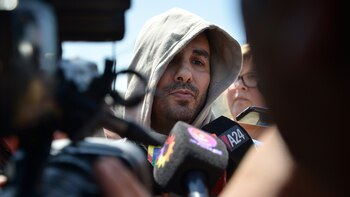 Tras ser liberado, Tablado habló