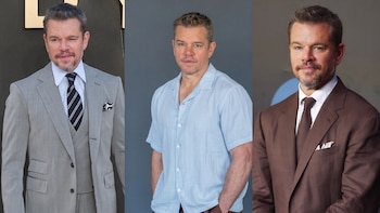 Matt Damon, a los 56: las claves de su estilo clásico y sobrio que nunca pasa de moda