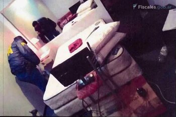 Una de las habitaciones donde