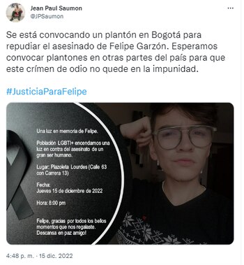 La actividad se desarrollaría en