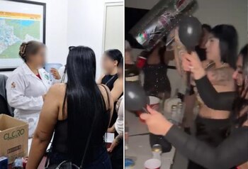 Se filtró un video en