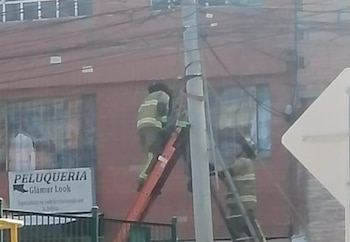 El trabajador fue trasladado hasta