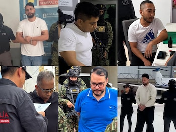 El trámite de extradición contempla revisiones judiciales y administrativas en Colombia antes de una decisión definitiva sobre los ocho procesados - crédito prensa Fiscalía