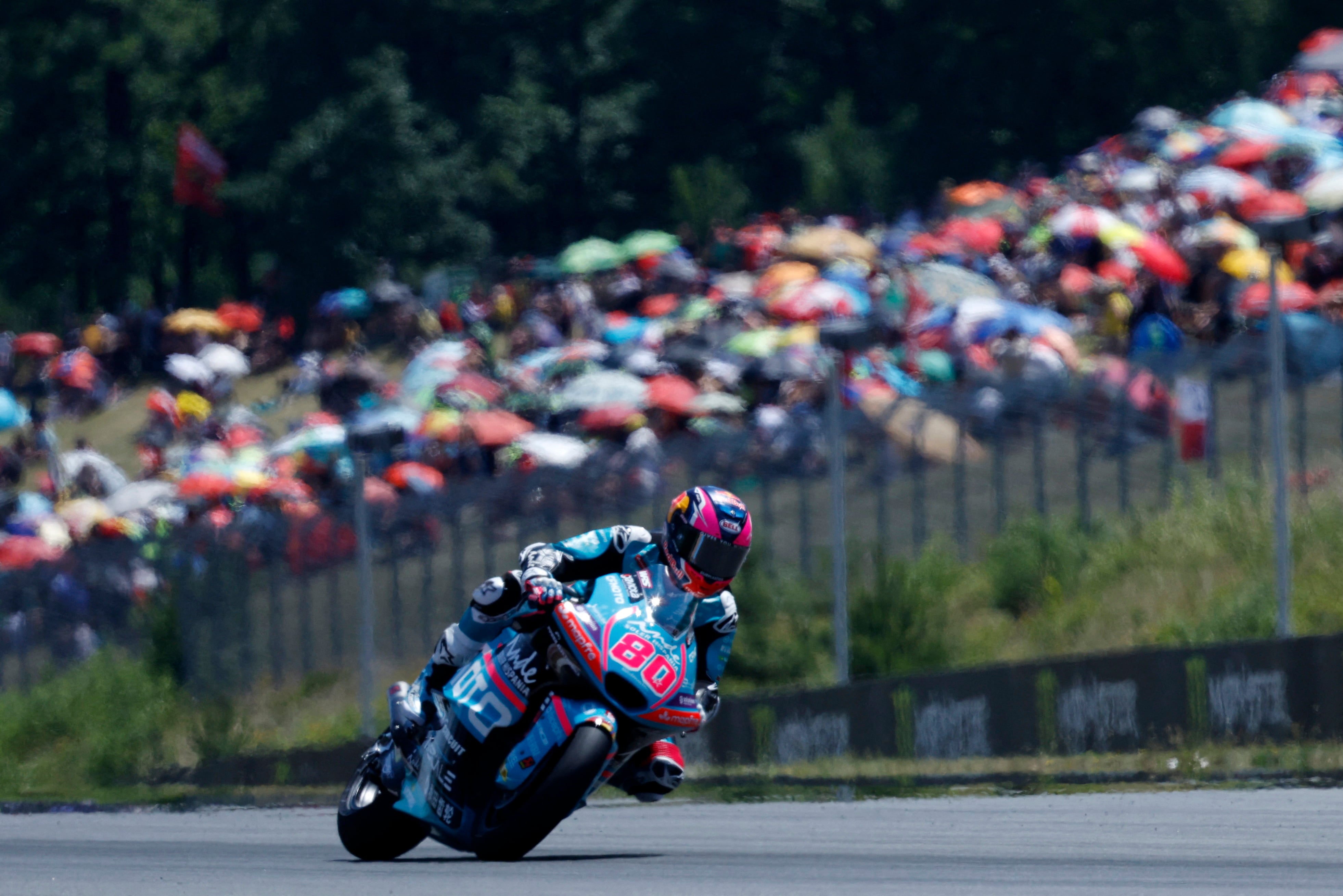 David Alonso buscará ser el primer colombiano en destacar en el Moto GP desde 2027 - crédito REUTERS/David W Cerny