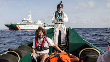 Juan Matías Gil, durante un