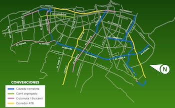 Estas fueron las vías destinas