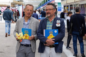 Los creadores del personaje infantil