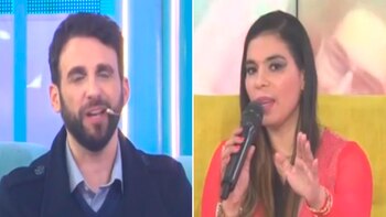 Rodrigo González y Zully Pinchi se enfrentan en Amor y Fuego.