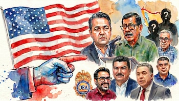 Cayeron Gerardo Mérida y Enrique Díaz en EEUU: ¿Quiénes son los otros acusados de vínculos con el Cártel de Sinaloa?