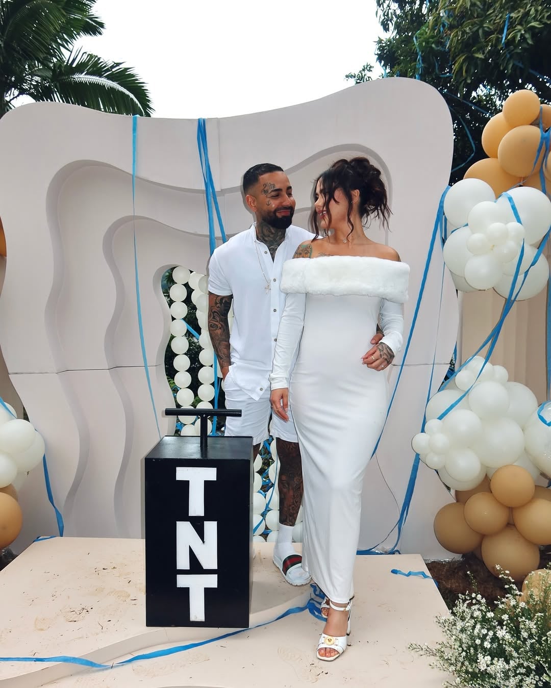 Con la llegada de su segundo hijo, Cintia trató de mantener una dieta saludable - crédito @soycintiacossio / Instagram