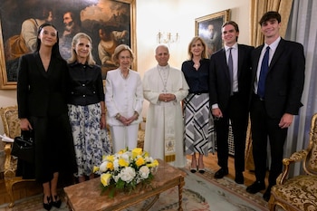 Victoria Federica recuerda su encuentro con el papa León XIV (Instagram)