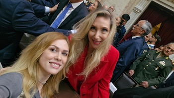 La diputada Lemoine y Karina Milei