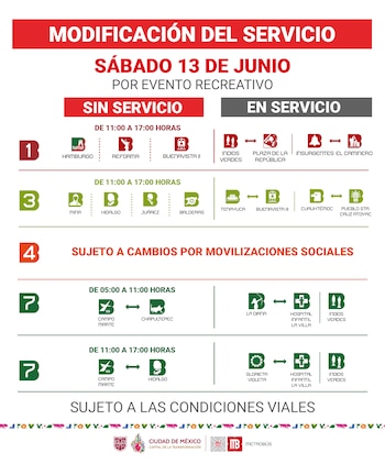(X/ @MetrobusCDMX)