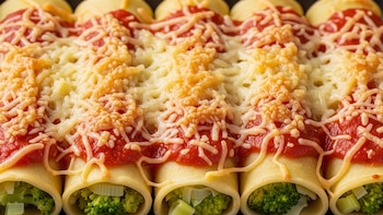 Receta de canelones de brócoli