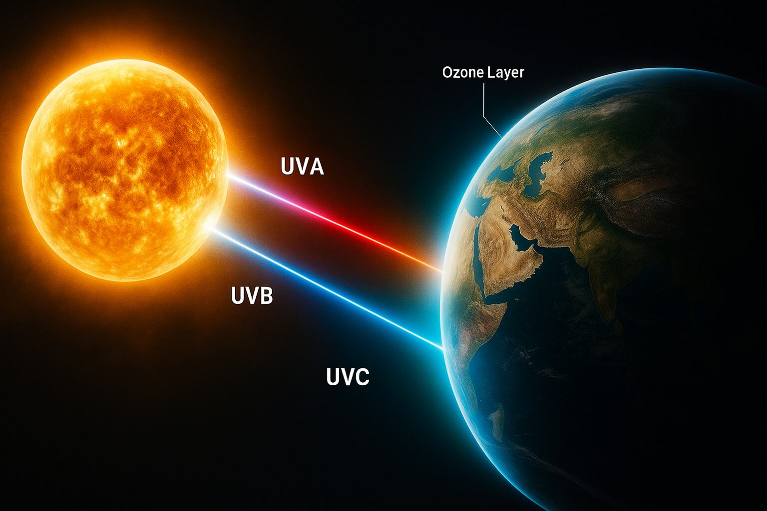 La capa de ozono protege la Tierra de los rayos ultravioleta dañinos. (Imagen Ilustrativa Infobae)