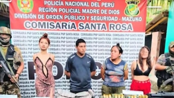 Capturan a alias ‘Leo’, segundo al mando de Los Sanguinarios de La Pampa, con más de 20 granadas y un lanzagranadas en Madre de Dios