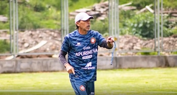 Juan Carlos Bazalar – Los Chankas – Liga 1 – Perú – deportes – 15 septiembre