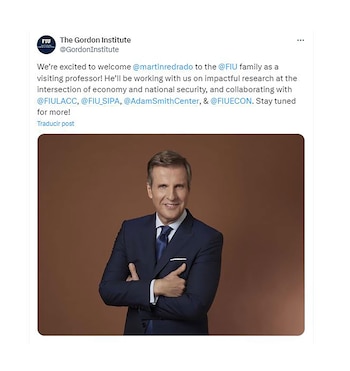 El anuncio del Gordon Institute