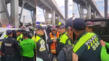 Tensión en Tláhuac por arresto de “Viene, viene” de la tercera edad: habitantes confrontan a policías