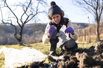 Los nanoplásticos en suelos agrícolas