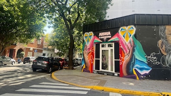 Los murales también destacan en