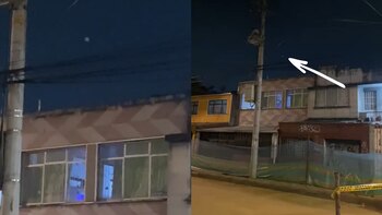 Bogotano reportó extraña aparición de