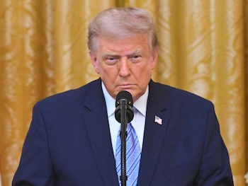 Trump aseguró que no permitirá a Irán tener un arma nuclear tras la reanudación de las conversacionesEl presidente estadounidense afirmó que la acción militar de EEUU debilitó considerablemente a las fuerzas iraníes. “Hemos golpeado muy duro allí”, indicó y afirmó que su Armada “ha desaparecido”EN V