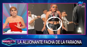 Magaly Medina cuestiona look de Marisol y genera debate sobre body shaming en clip musical. Captura: Magaly TV La Firme.