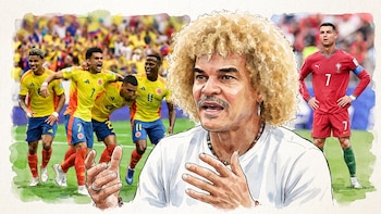 ‘El Pibe’ Valderrama se refirió a lo que será el partido entre la selección Colombia vs. Portugal: “Equipo que gana no se toca”