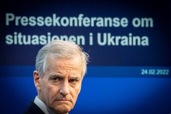 Norway's Prime Minister Jonas Gahr