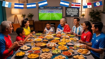 El hogar se convierte en estadio y comedor: así vivirán los partidos del Mundial en Centroamérica y el Caribe