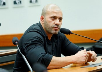 El diputado brasileño Daniel Silveira