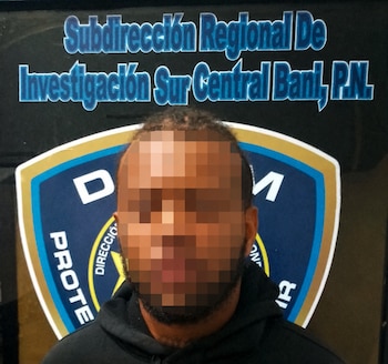 Alejandro Gabriel García Lacerda, alias “Alex El Guardita”, era buscado por su presunta participación en el homicidio de Franney Reyes en Baní, provincia Peravia./ (Policía Nacional)
